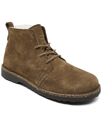 Birkenstock Women's Uppsala Mid Shearling Lace-Up Boots from Finish Line
