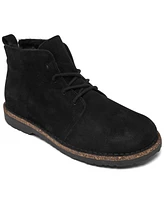 Birkenstock Women's Uppsala Mid Shearling Lace-Up Boots from Finish Line