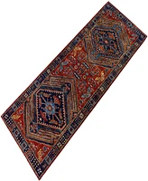 Adorn Hand Woven Rugs Serapi M1999 2'10"x7'9" Runner Area Rug