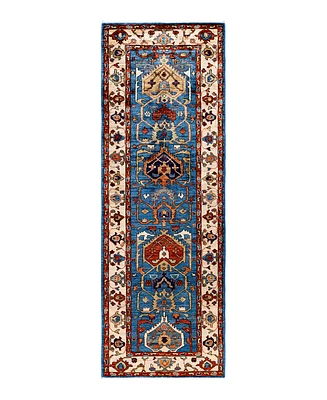 Adorn Hand Woven Rugs Serapi M1999 2'9"x8'2" Runner Area Rug