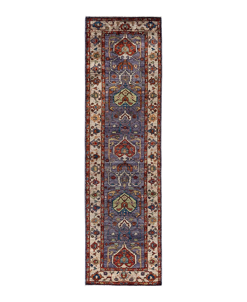 Adorn Hand Woven Rugs Serapi M1999 2'8"x9'8" Runner Area Rug