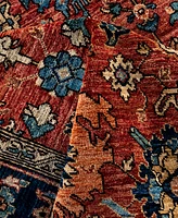 Adorn Hand Woven Rugs Serapi M1999 6'3"x9'2" Area Rug