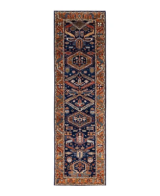 Adorn Hand Woven Rugs Serapi M1999 2'9"x9'10" Runner Area Rug