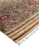 Adorn Hand Woven Rugs Tribal M1999 8'2"x9'10" Area Rug