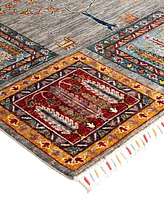 Adorn Hand Woven Rugs Tribal M1999 8'2"x9'9" Area Rug
