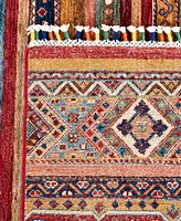 Adorn Hand Woven Rugs Tribal M1999 8'1"x10' Area Rug