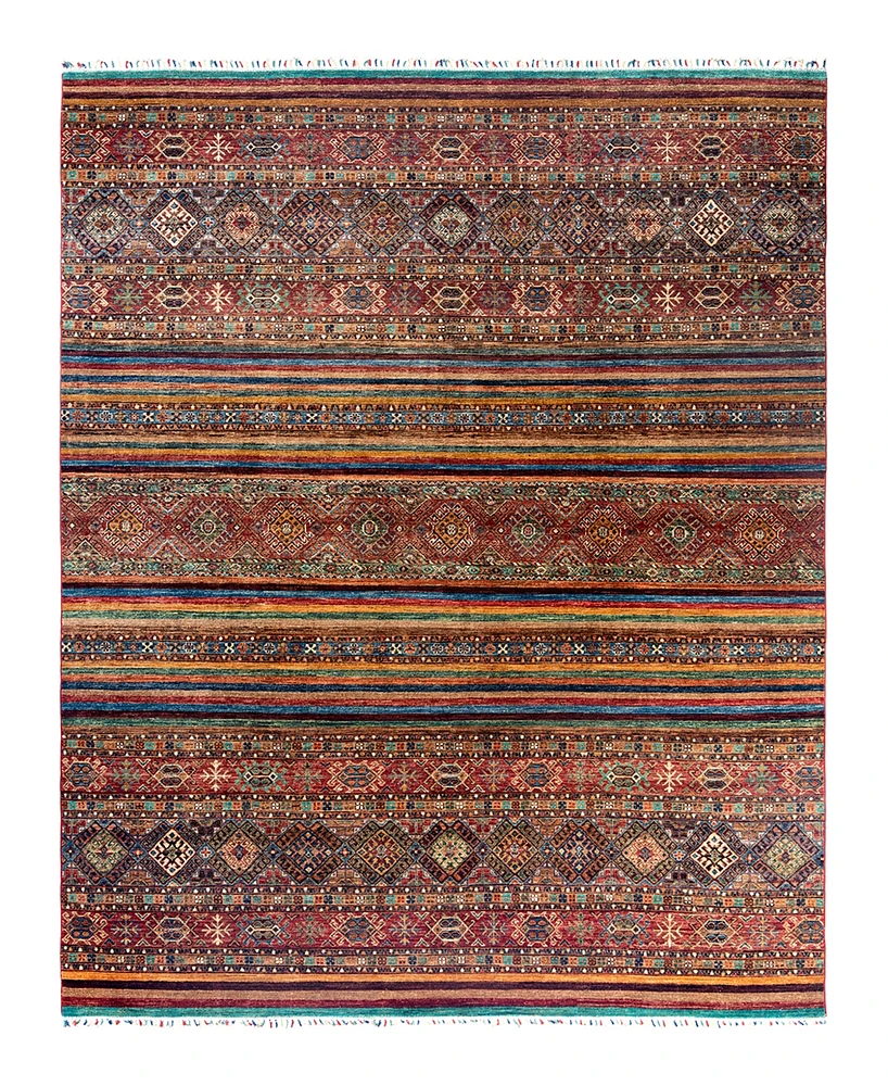 Adorn Hand Woven Rugs Tribal M1999 8'2"x10'3" Area Rug