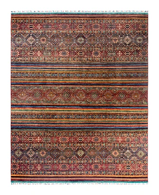 Adorn Hand Woven Rugs Tribal M1999 8'2"x10'3" Area Rug