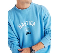 Nautica Men's Logo Crewneck Sweatshirt