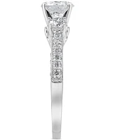 Diamond Three Stone Engagement Ring (1-3/4 ct. t.w.) in 14k White Gold