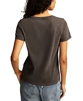 Lucky Brand Women's Cotton Cheers Crewneck Tee