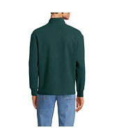 Lands' End Men's Textured Fleece Half Zip