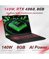 Asus Tuf A16 16" Gaming Traditional Laptop Amd Ryzen 9 7940HX 16GB Ram Nvidia GeForce Rtx 4060 512GB Ssd Storage Windows 11 Home Fhd+ 165Hz