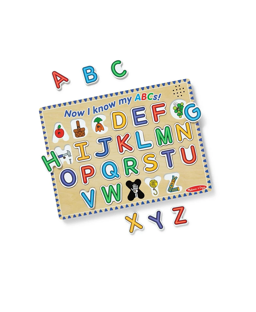 Melissa & Doug Alphabet Sound Puzzle - 26 Pieces