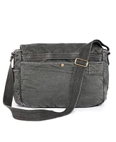 Tsd Brand Coastal Canvas Messenger Bag