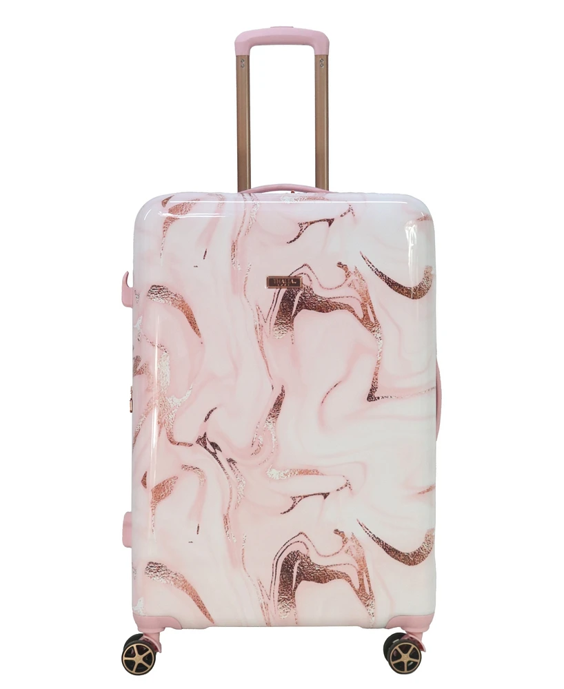 Thalia Sodi Marble Swirl 30" Expandable Luggage