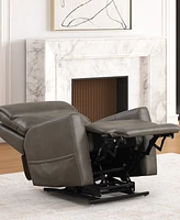 Furniture of America 34" Hilltop Artificial Leather Power Recliner Lift Chair