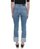 Dkny Jeans Women's High-Rise Classic Straight-Leg