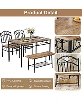 gaomon 4 - Piece Dining Set