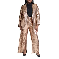 Eloquii Plus Sequin Trouser