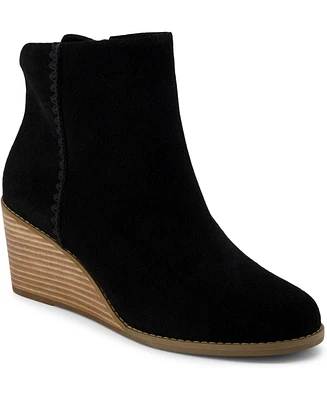 Toms Women's Joanna Wedge Heel Boots