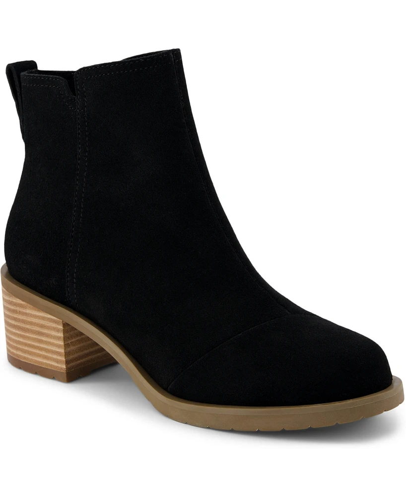 Toms Women's Leighton Block Heel Boots