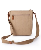 Tsd Brand Dolphin Canvas Crossbody Bag