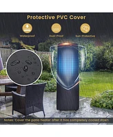 Sugift 41 000 Btu Propane Patio Heater with Metal Hood