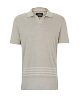 Boss by Hugo Men's Striped Detail Polo