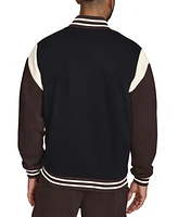 Starter Men's Heavyweight Fleece Varsity Jacket