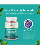 Nature's Craft Magnesium Gummies, Relaxing Magnesium Citrate Gummies for Muscle Function and Relaxation Support, Nature's Craft, 90ct