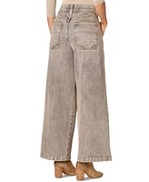 Democracy Women's "Ab"Solution Ultra Skyrise Belted Palazzo Jeans