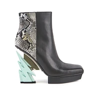 United Nude Womens Glam Square Boot