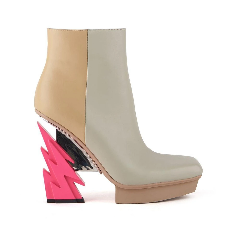 United Nude Womens Glam Square Boot