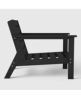 WestinTrends Outdoor Patio Hdpe Deep Seating Armchair (Set of 2)