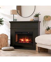 Sugift 26 Inch Infrared Electric Fireplace Insert with Remote Control