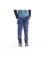 Andy & Evan Big Boys Toddler/Child Faux Denim French Terry Jogger