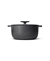 Caraway Cast Iron 6.5-Quart Dutch Oven with Flat Lid