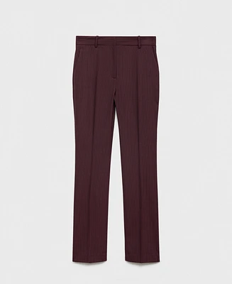 Mango Women's Pinstripe Suit Pants