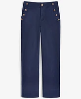 On 34th Women's Solid High-Rise Wide-Leg Sailor Pants, Exclusively at Macy's