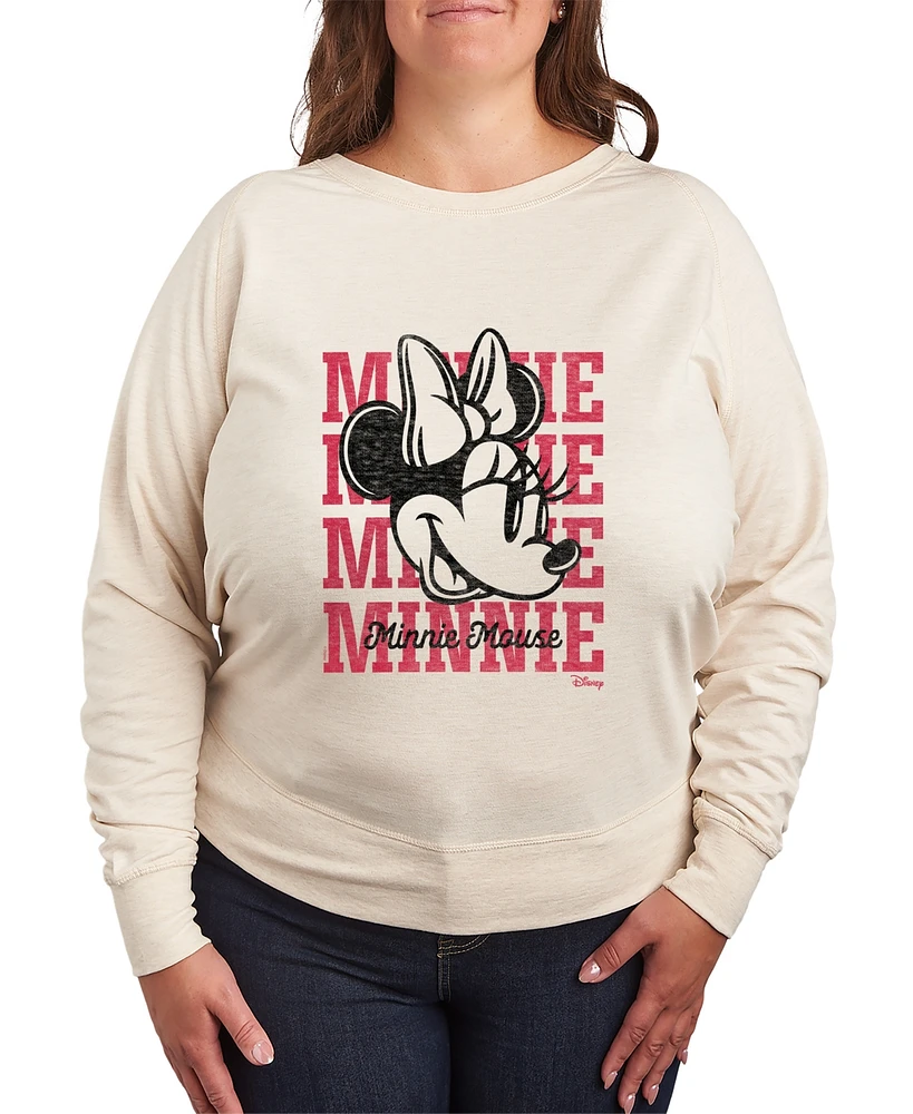 Hybrid Apparel Plus Disney Minnie Mouse Graphic Pullover T-shirt