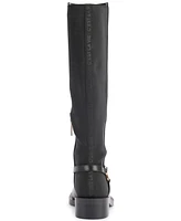 Karl Lagerfeld Paris Women's Verill Block Heel Riding Boots