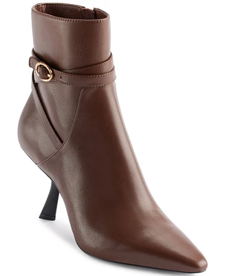 Karl Lagerfeld Paris Women's Karly Stiletto Heeled Booties