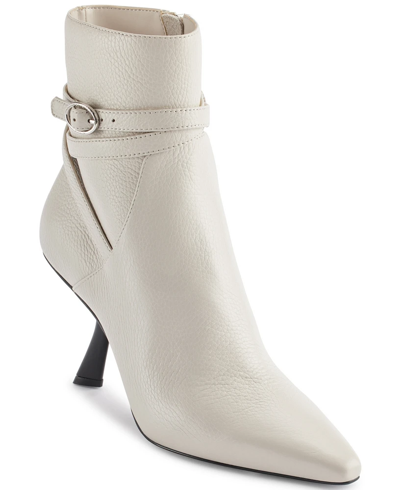 Karl Lagerfeld Paris Women's Karly Stiletto Heeled Booties