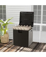 Gouun 31Gallon All Weather Storage Container with Lockable Lid-s