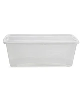 Life Story 6L Shoe and Closet Storage Box Stacking Containers