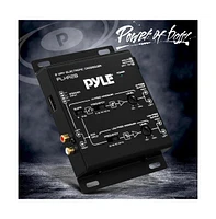 Pyle 2-Way Electronic Crossover - Independent High-Pass/Low-Pass Output, Compact (PLXR2B)