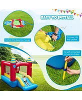 Gouun Kids Inflatable Bounce Castle Excluded Blower