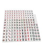 We Games Deluxe American Mahjong in a Silver Aluminum Case