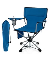 Gouun 360° Swivel Hunting Chair Portable Foldable Hunting Chair with Mesh Cup Holder and Storage Pockets